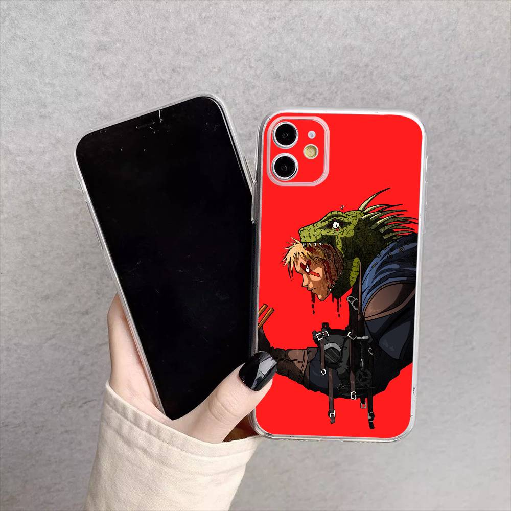 D-Dorohedoro-es Handyhülle Für iPhone17,16,15,14,13,12,11 Plus,Pro Max Weiche Transparente Hülle