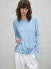 Women's Irregular Long-Sleeve Tie-Up Shirt - Autumn 2025