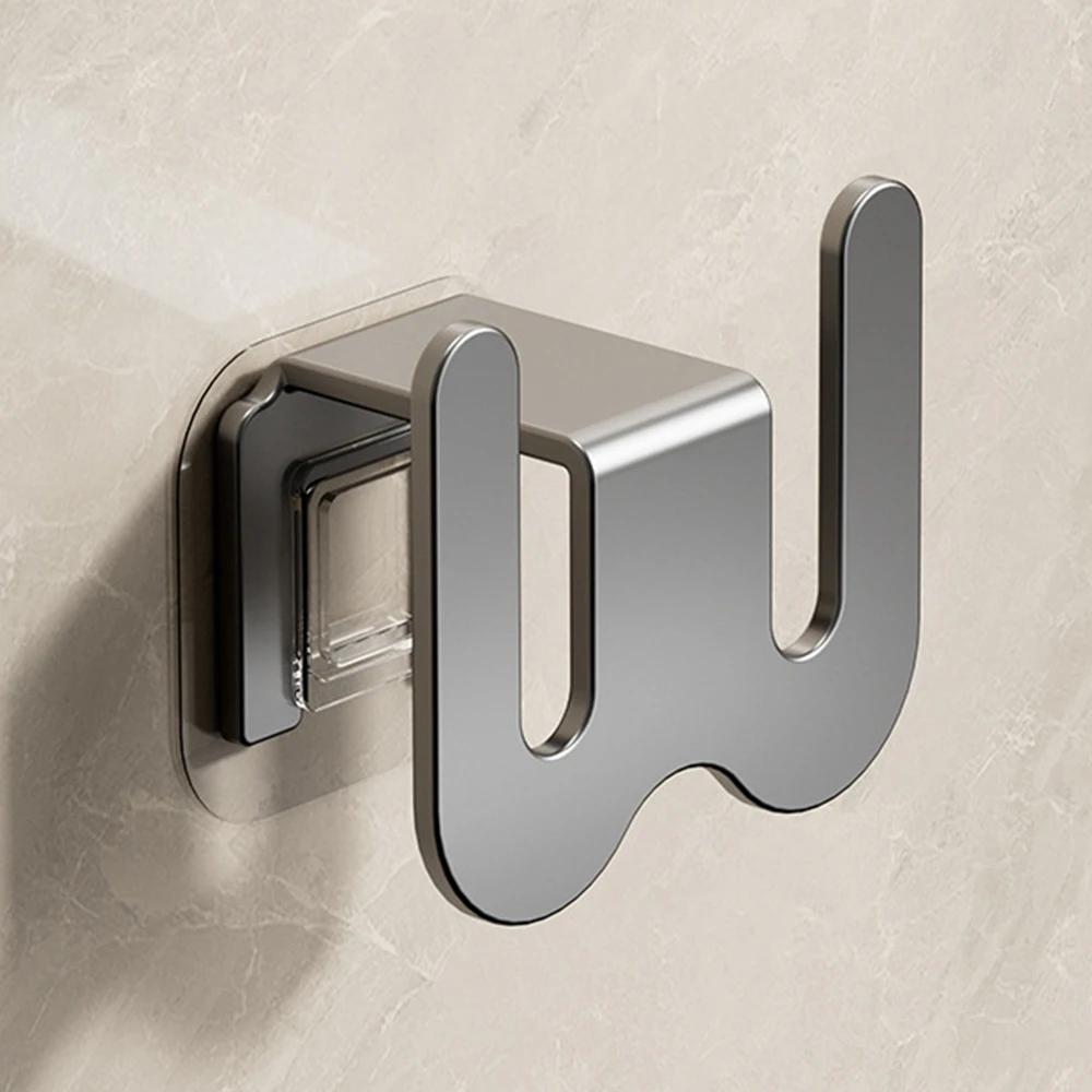 

Подставка для тапочек для ванной комнаты Простой крючок для тапочек Настенное хранение Обувь Без пробивания Туалетный слив Хранение Аксессуары