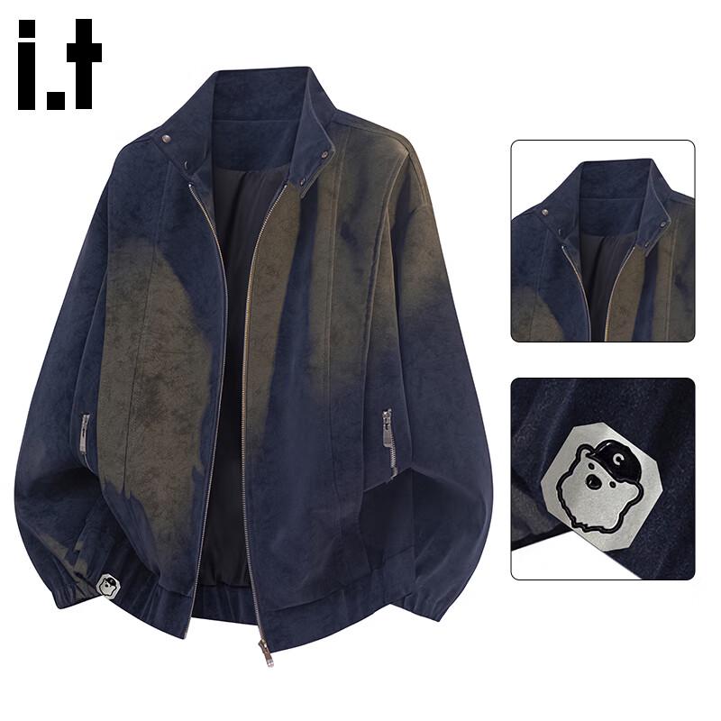 CHOCOOLATEit Herren Amerikanische Retro Lockere Jacke