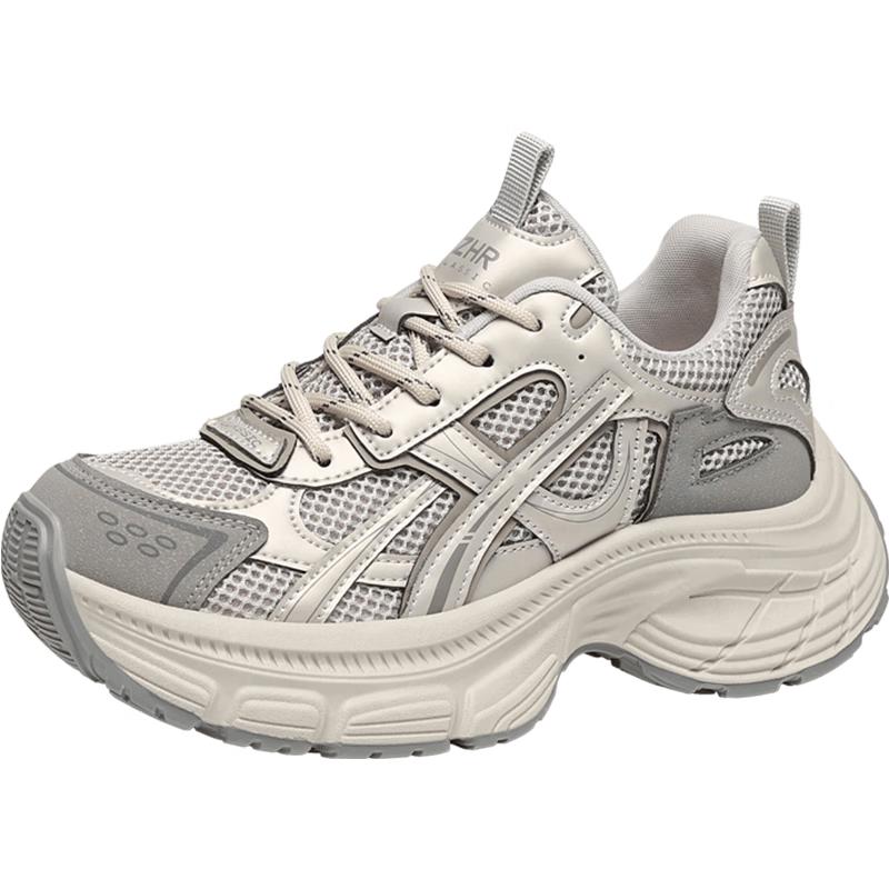 ZHR IF91 Women s Retro Platform Dad Sneakers 38