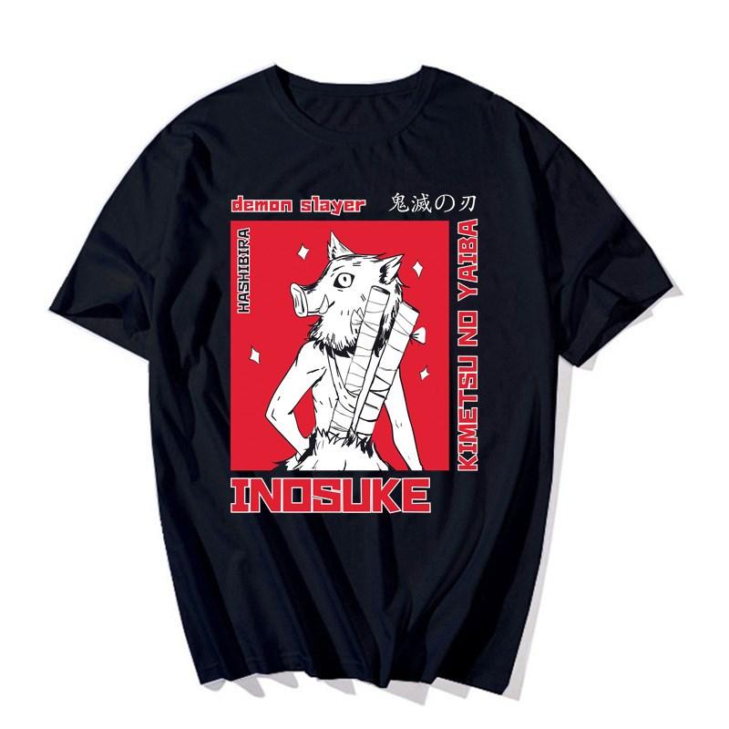 

Sunman Клинок, рассекающий демонов Тандзиро Ваши бобы Лето Черная Мужская Футболка Мультяшный Принт Короткий Рукав Уличная Одежда 4XL