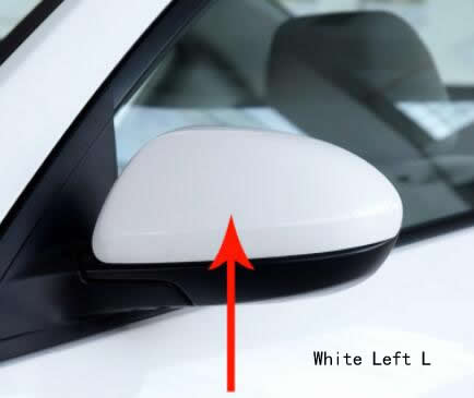 For Mazda 3 1.6 2009 2010 2011 2012 Side Rearview Mirror Cover Wing Mirror Cap With The Painted Color Zmdpw44