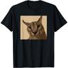 Big Floppa Meme Cat T-Shirt