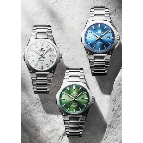 Casio Watch Edifice Sapphire Glass EFR-S108DJ-2AJF Men's Silver