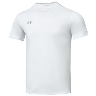 Pure Color Casual Crew Neck Pullover Short Sleeve T-shirt Men Tops White 23500505-100