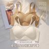 Traceless underwear women's big breasts show small summer thin full cups gather and close the breasts, anti-sagging adjustment bra cover