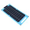 30W Solar Panel Monocrystalline Silicon Solar Phone Charger with Dual Type C Ports Handle for Outdoor Camping Hiking