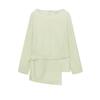 On On Mehrlagige Wickelbluse Neu5wb921