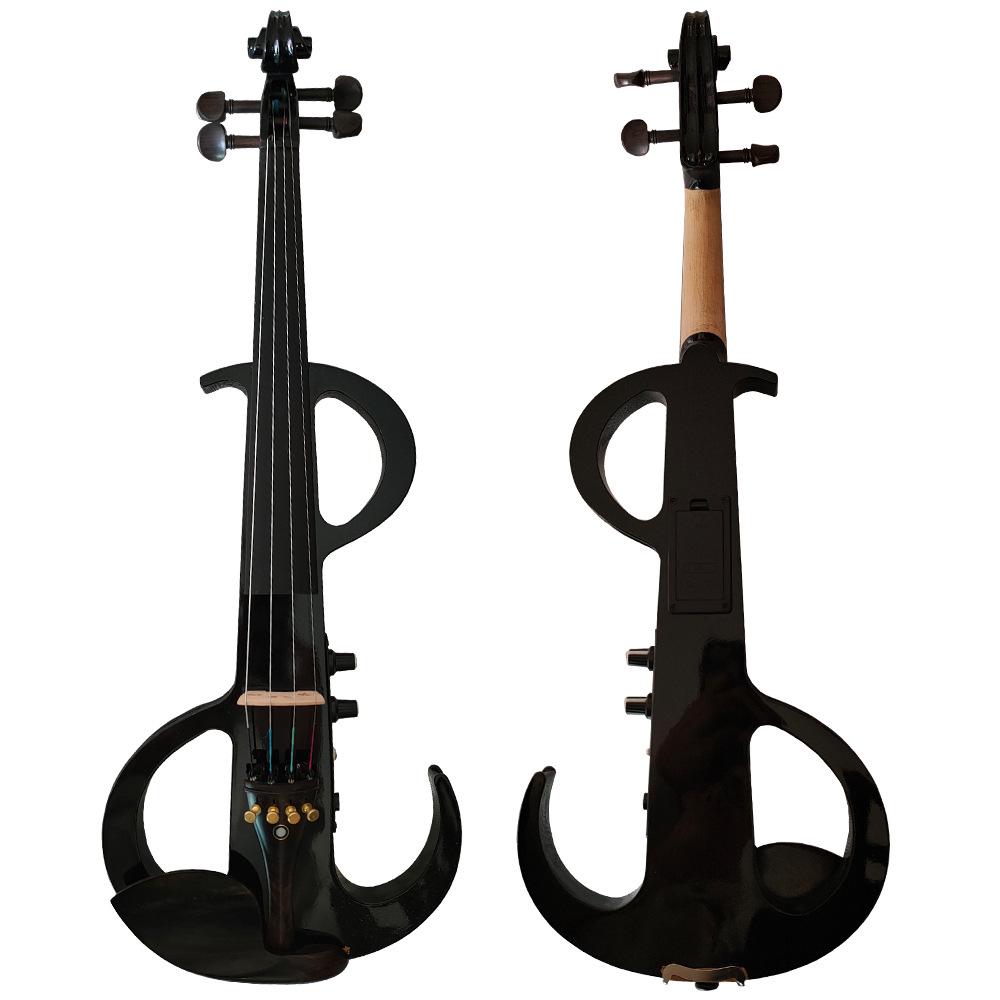 Beginner Black Electroacoustic Violin