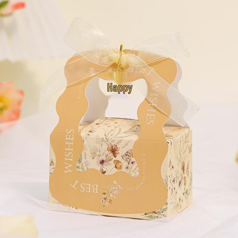 2025 Wedding Engagement Candy Gift Box - Elegant Packaging