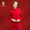 Women's Big Red Mid-High Collar Thermal Set
