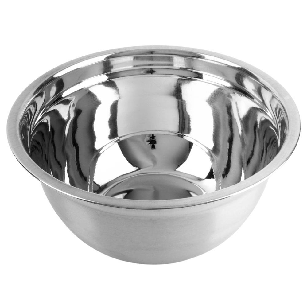 Miska Kuchenna Stalowa Do Mieszania Ubijania Potraw Sałatek 28 Cm 5L
