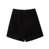 Women's High-Waist Wide-Leg A-Line Casual Shorts