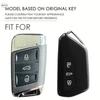 Car Key Case Full Cover Shell For VW Volkseagen Golf 8 MK8 ID.3 ID.4 Cupra Skoda Octavia SEAT Leon MK4 2020-2024 AUTO Key Chain