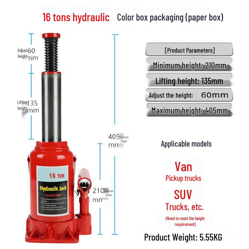 5T Vehicle-Mounted Hydraulic Jack & 10T Vertical Low-Profile Car Lift