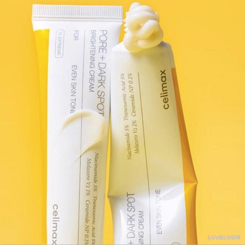 CELIMAX Pore + Dark Spot Brightening Serum 30ml  + Cream 35ml Set (+Free Gift)