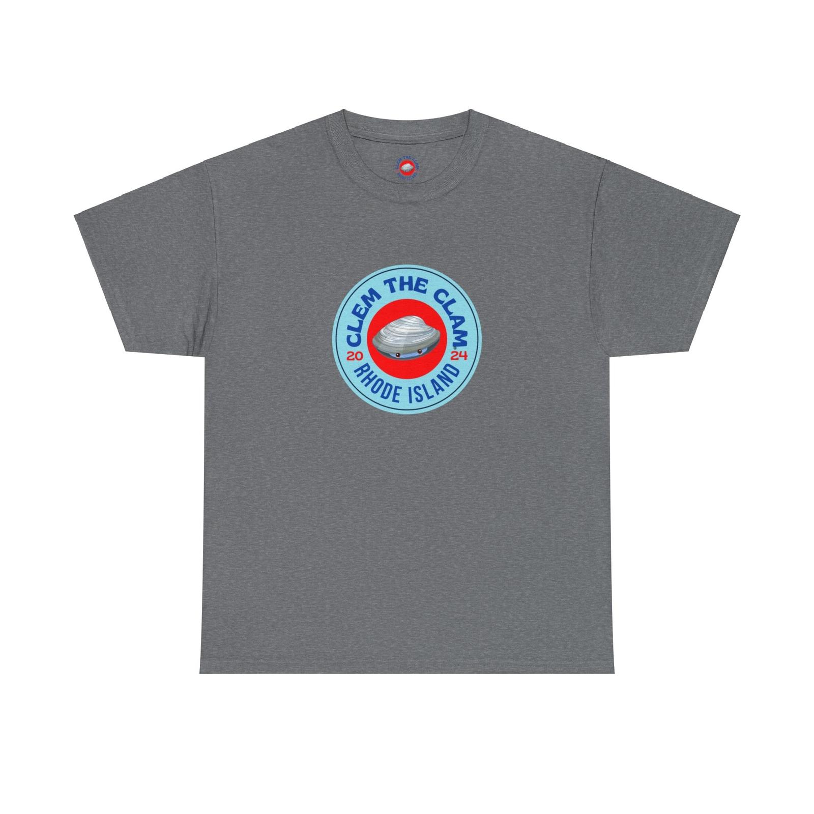 CLEM the CLAM Rhode Island Registered 2026 Unisex Heavy Cotton Tee XXXXL