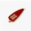 Miu Miu 5if147 2f6t F0011 Logo Enamel Hair Clip
