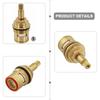 1pcs Replacement Brass Ceramic Tap Valve Cartridge G3/4 Cartridges Gland Insert 20 Teeth Bathroom Faucet Accessory