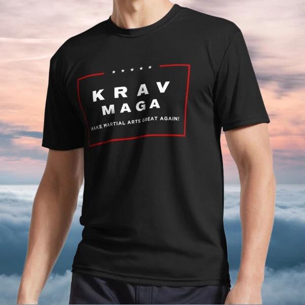 

New Shirt Krav Maga Make Martial Arts Great Logo TEE T-Shirt Funny Size S to 5XL XL