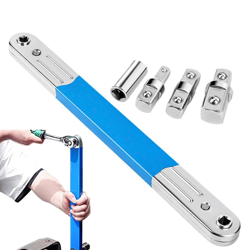Offset Extension Wrench Industrial Socket Spanner Tool Kit For HVAC Installation Farm Equipment Bike Maintenance Motorcycle