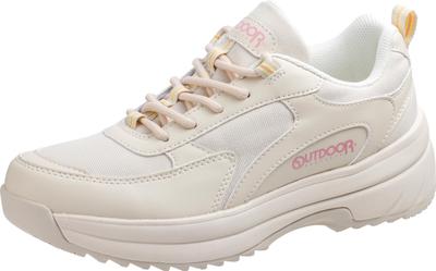 Outdoor Products Women's ODP L709 Sneakers, Beige, Size 24.0cm, 2E