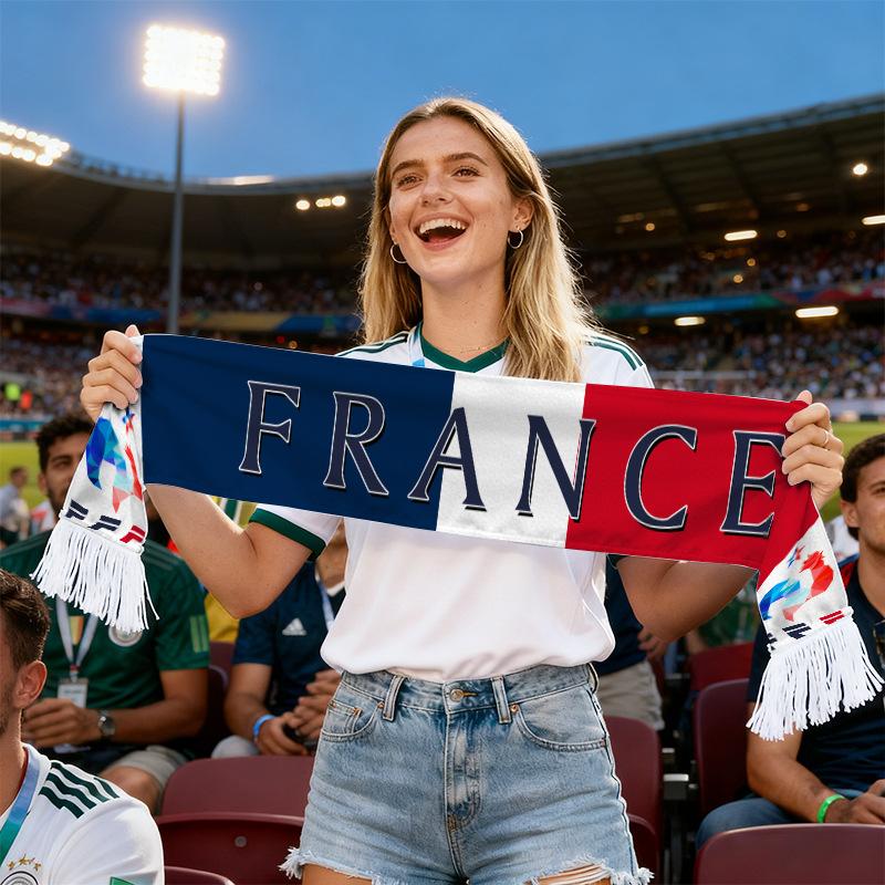 2026 World Cup Flag Scarfs 15x140cm Fan Scarf World Cup Scarf Sports Holiday Decoration