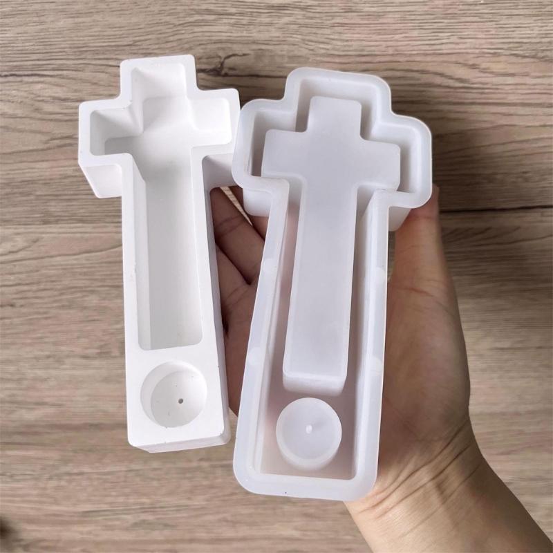 Mould Crucifix Silicones Molds Halloween Theme Silicone Candlestick J0MC China Mainland