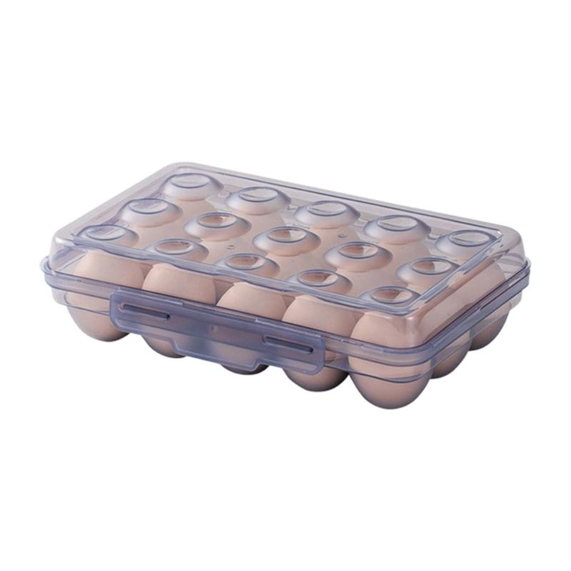 Clear Eggs Holder For Kitchen Storage Clear Plastic Container Organizers With Easy Cleaning Design Kitchen Eggs Tray