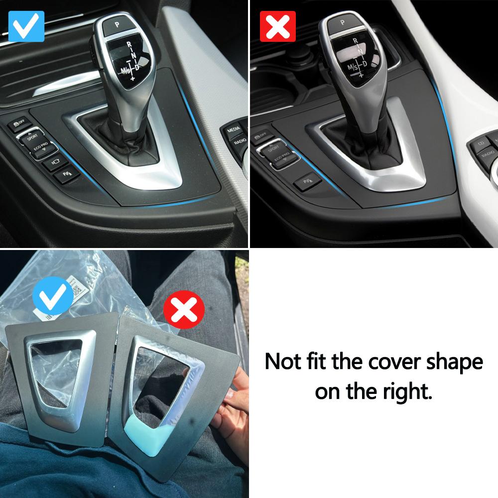 LHD Car Shift Lever Bezel Trim Gear Selector Switch Shifter Cover For BMW 3 4 Series F30 F31 F34 F35 F32 F33 F36 51169234131