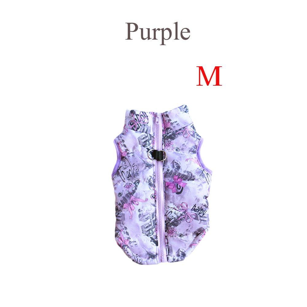 Fashion Outdoor Indoor Apparel Suit Thickened Clothes Dog Vest Pet Warm Coat Puppy Wadded Jacket
