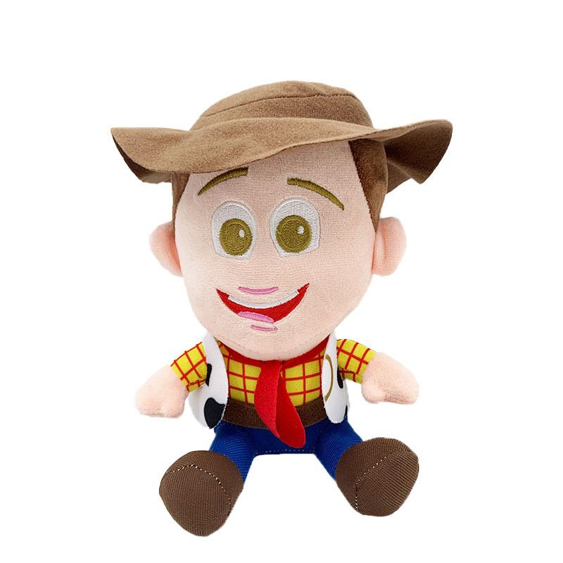 20cm Disney Pixar Toy Story 4 Stuffed Plush Toys Woody Forky Bunny Alien Buzz Lightyear Model Doll Boys Girls Birthday Gift