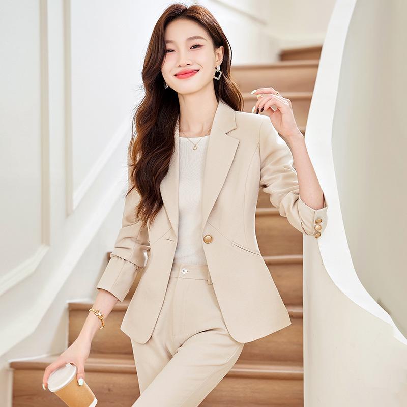 Hochwertiges Damen-Anzugset in Pink - Herbst/Winter 2026 Business Formelle Kleidung
