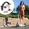 Waterproof Scooter Rear Tire Wheel Mudguard Widened Mud Guard Tail Light for Electric Scooter Parts Easy to Install