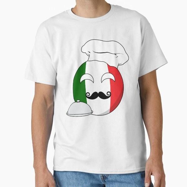 Italian ball Classic T-Shirt T-Shirt Made in US/AUS Size S-2XL Unisex T-Shirt S