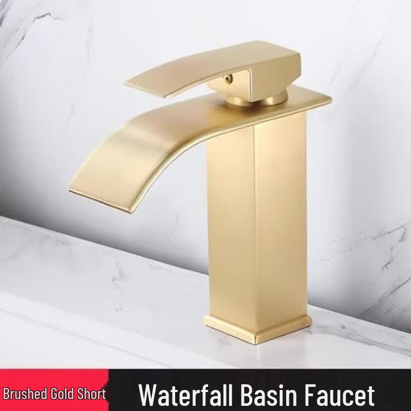 Nordic Waterfall Bathroom Sink Faucet