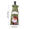 Christmas Wine Bottle Cover Wine Gift Bag New Year 2023 Xmas Gifts Holiday Party