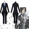 Black Butler Sebastian Cosplay Kostüm Polyester Stoff Einfacher Stil Japanisches Anime Thema