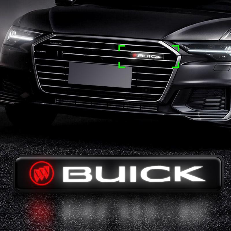 Car Front Grille LED Signal Light Bulbs Mount Lighting Lamp For Buick Century Excelle GT Verano Regal Encore Park Avenue GL8 GL6