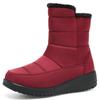 Cotton shoes women's shoes polyurethane long boots warm high-top women's boots piled thickened snow boots cold-proof warm boots
