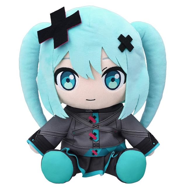 

Sega Lucky Lottery Movie Version: Broken World and Miku Who Can t Sing Last Lucky Prize Plush Toy [Miku from The World of Closed Windows]