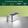 Stainless Steel Rectangular Food Pan with Lid