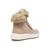 Geox Women S Mid Zipper SneakerS Dalaila Beige