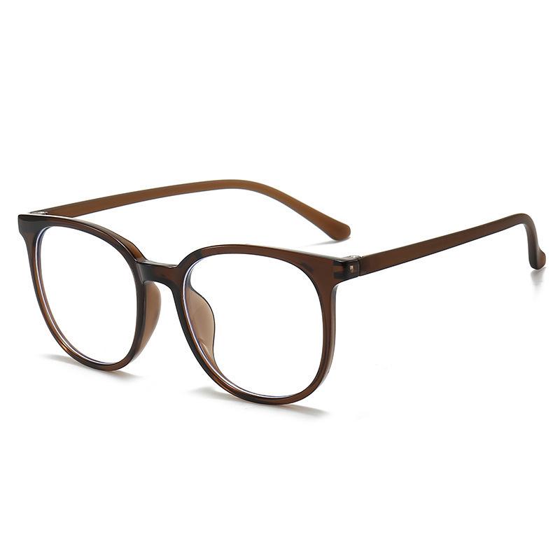 Trendy Unisex Korean-Style Myopia Glasses with High-End Anti-Blue Light Frames