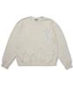 STIGMA Jesus Oversized Crewneck Oatmeal Melange