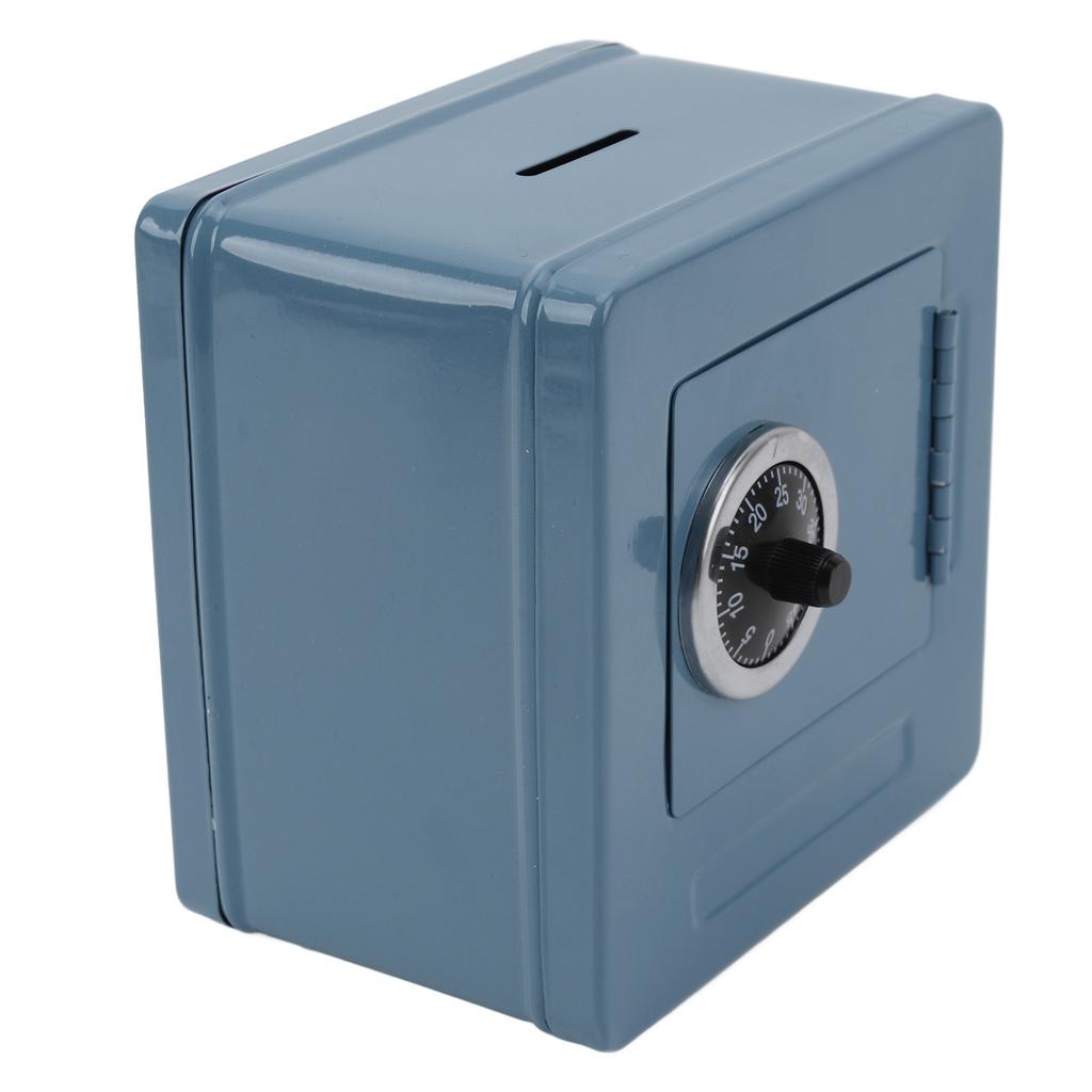 Password Box Durable Metal Password Cash Can Multifunctional Coded Lock Box Spacious Capacity Money