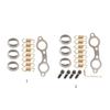 Professional Exhaust Manifold Gasket Spring set Stable Exhaust System Upgrades Simple Installation Suitable for Vehicles