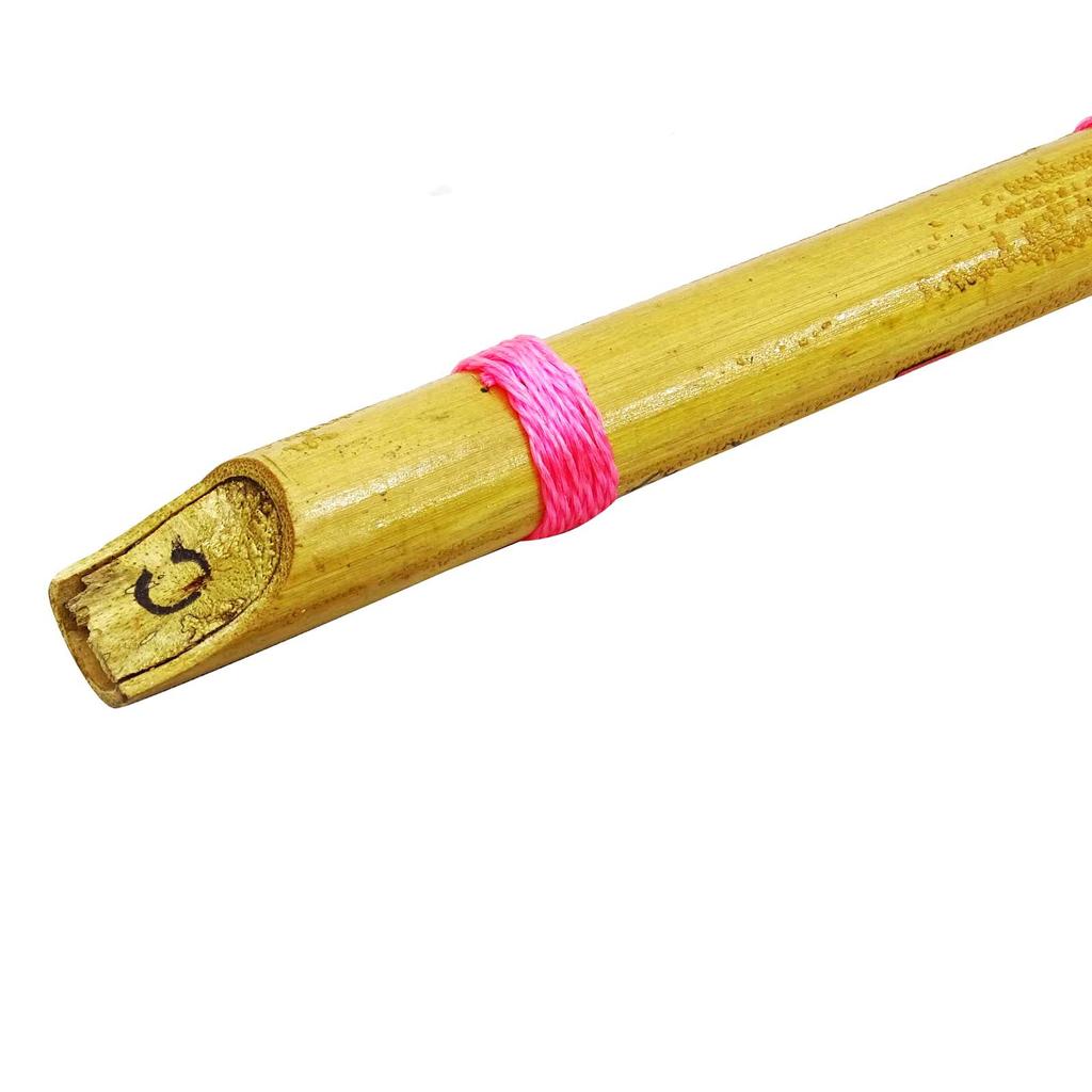 Traditional Handmade Musical Instrument Flute Brown Bansuri Wooden Decor