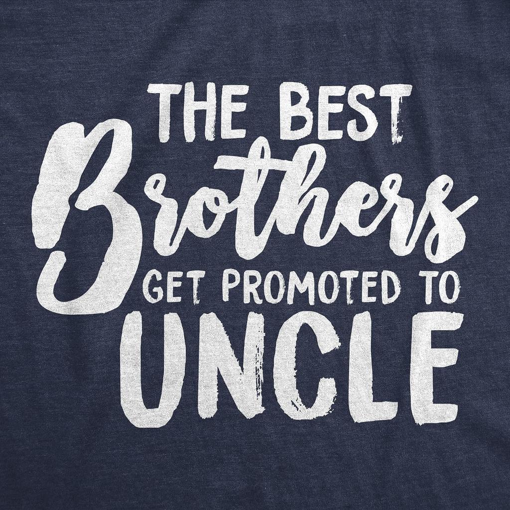 Beste Brüder werden Onkel Familien-Grafik Herren T-Shirts